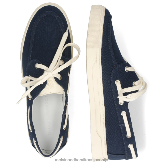 Melvin & Hamilton čevlji za čolne modra moški adrian 8 FLJ6L713