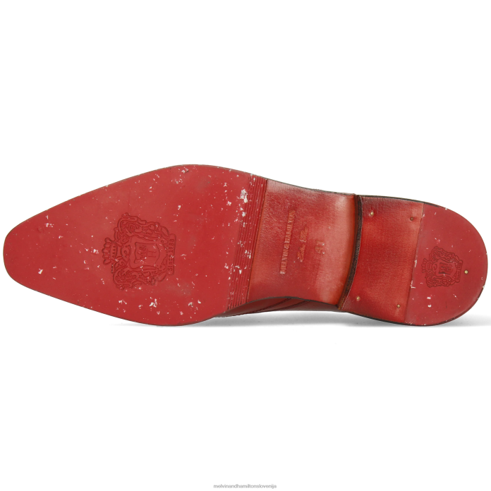 Melvin & Hamilton derbi čevlji rdeča moški elvis 63 FLJ6L550