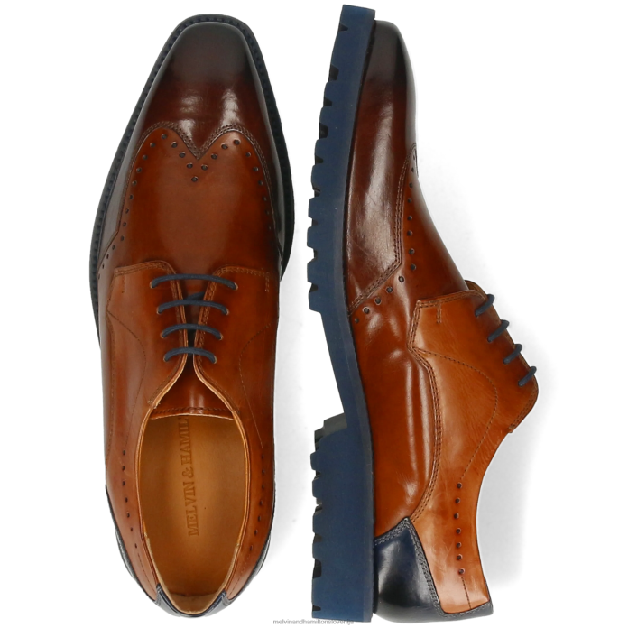 Melvin & Hamilton derbi čevlji rjav moški emil 3 FLJ6L370