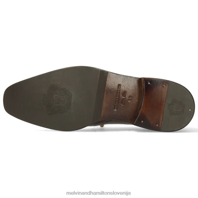 Melvin & Hamilton derbi čevlji rjav moški jeff 14 FLJ6L525