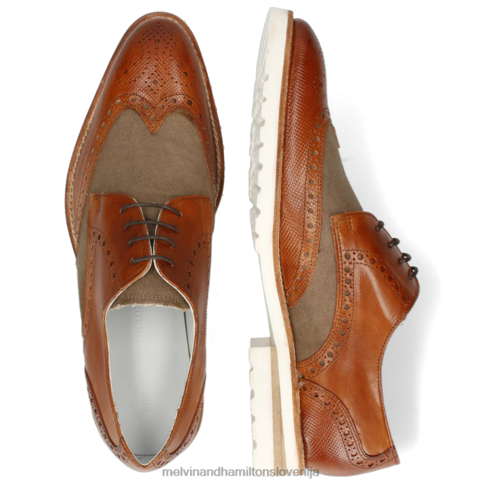 Melvin & Hamilton derbi čevlji rjav moški kane 5 FLJ6L541