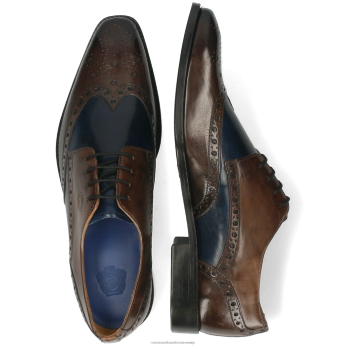 Melvin & Hamilton derbi čevlji rjav moški martin 15 FLJ6L487