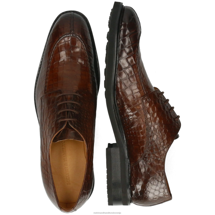 Melvin & Hamilton derbi čevlji rjav moški parker 1 FLJ6L413