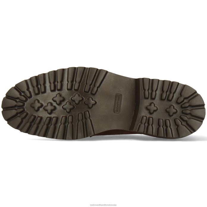 Melvin & Hamilton derbi čevlji rjav moški preluknjati 10 FLJ6L419