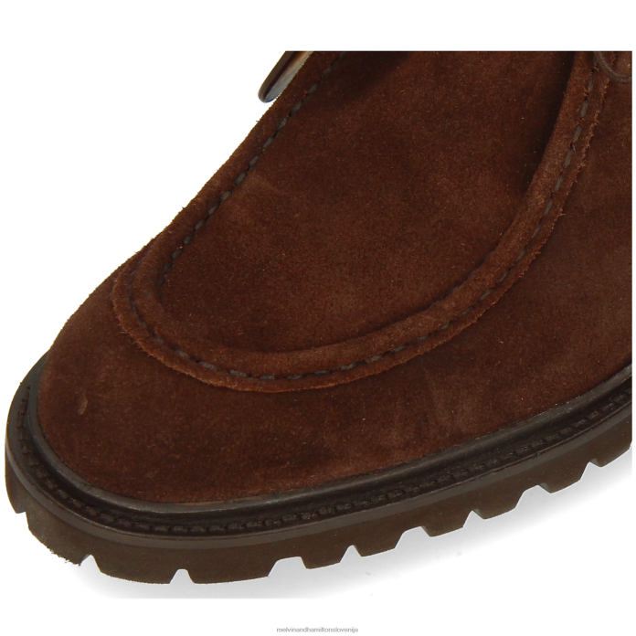 Melvin & Hamilton derbi čevlji rjav moški preluknjati 10 FLJ6L419