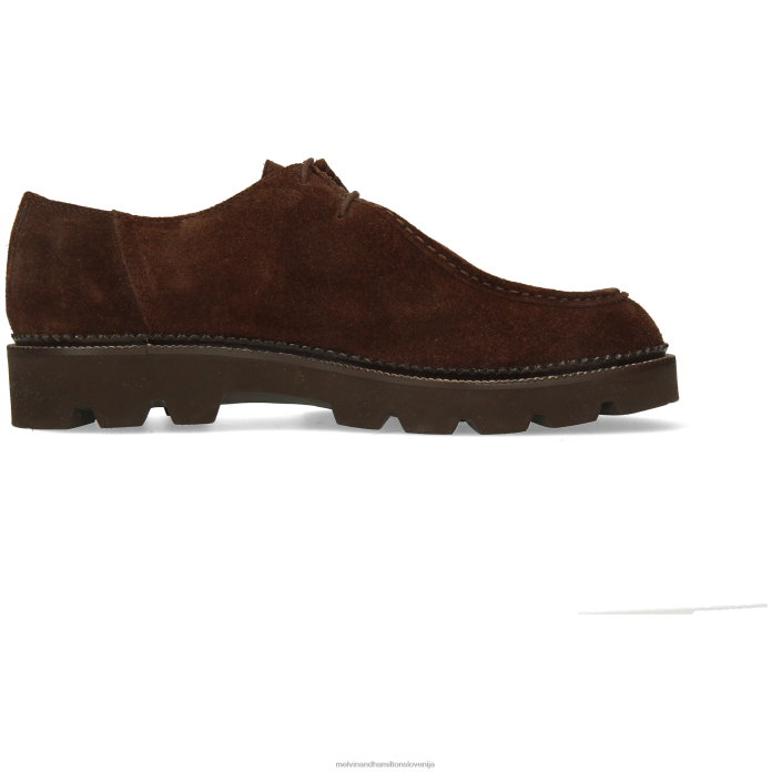 Melvin & Hamilton derbi čevlji rjav moški preluknjati 10 FLJ6L435