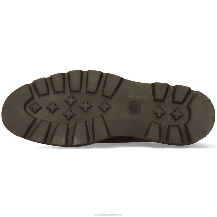 Melvin & Hamilton derbi čevlji rjav moški preluknjati 10 FLJ6L435