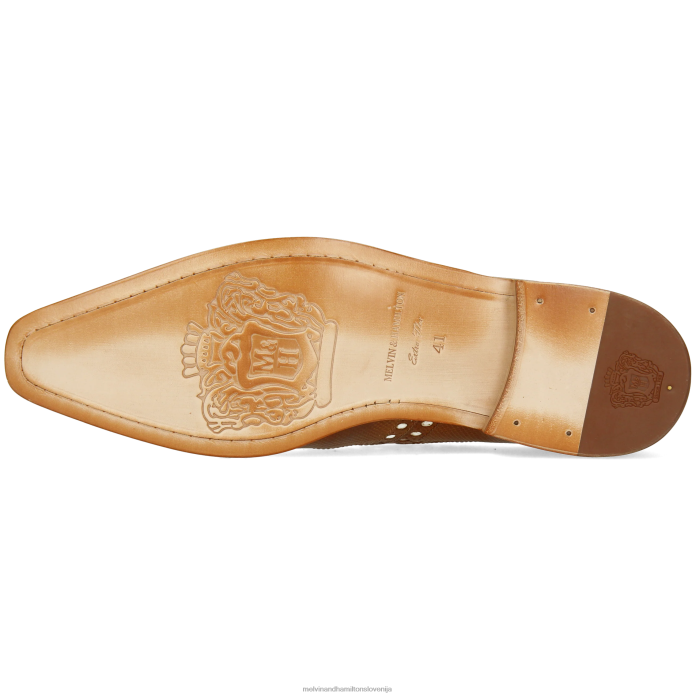 Melvin & Hamilton derbi čevlji rjav moški sulica 66 FLJ6L407