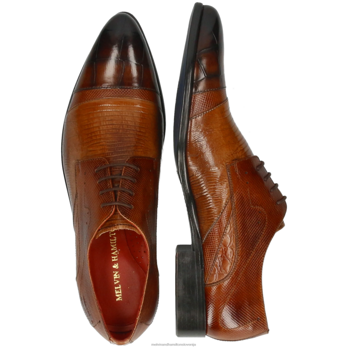 Melvin & Hamilton derbi čevlji rjav moški toni 39 FLJ6L481