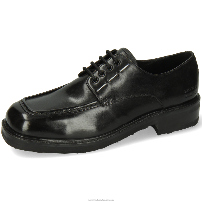Melvin & Hamilton derbi čevlji Črna moški clooney 6 FLJ6L425