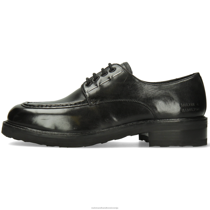 Melvin & Hamilton derbi čevlji Črna moški clooney 6 FLJ6L425