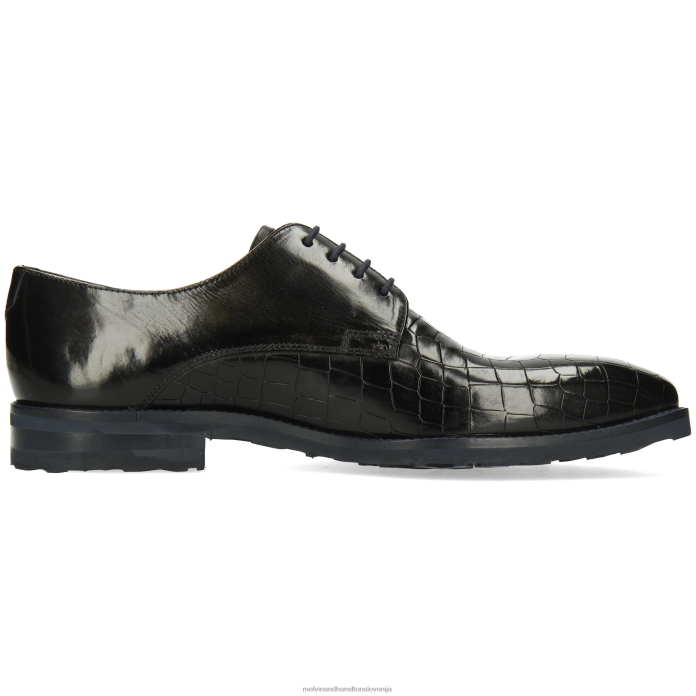 Melvin & Hamilton derbi čevlji Črna moški flynn 1 FLJ6L377