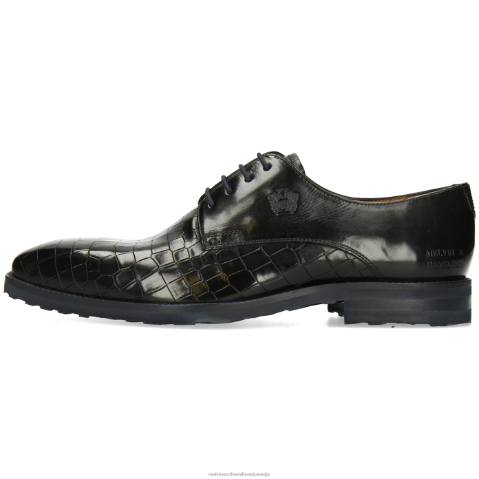 Melvin & Hamilton derbi čevlji Črna moški flynn 1 FLJ6L377