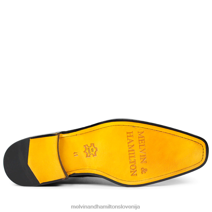 Melvin & Hamilton derbi čevlji Črna moški frank 9 FLJ6L555