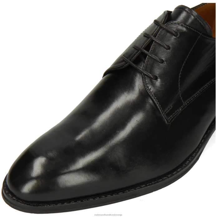 Melvin & Hamilton derbi čevlji Črna moški kane 2 FLJ6L361