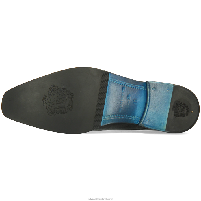 Melvin & Hamilton derbi čevlji Črna moški martin 1 FLJ6L465