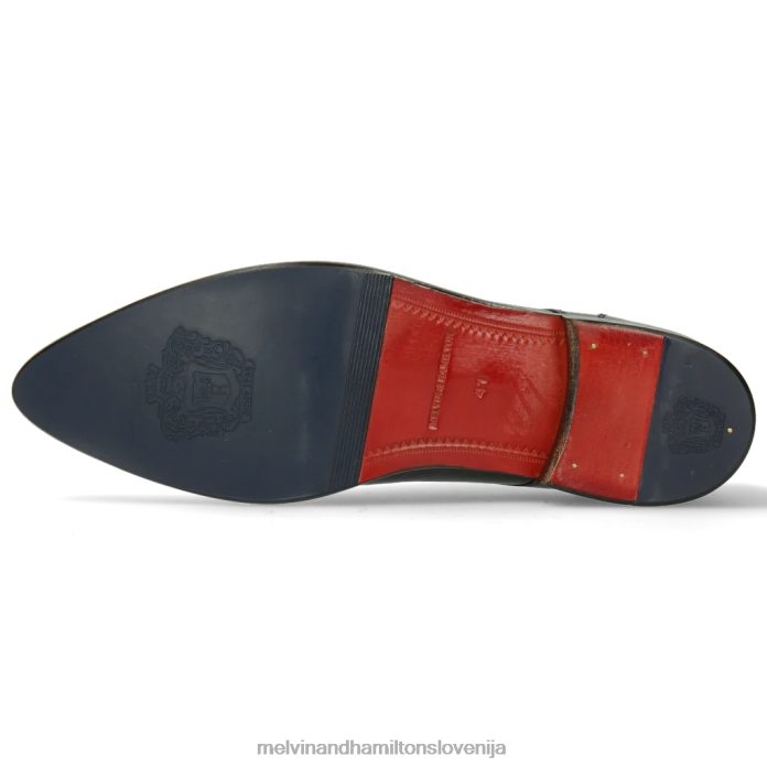 Melvin & Hamilton derbi čevlji Črna moški toni 1 FLJ6L491