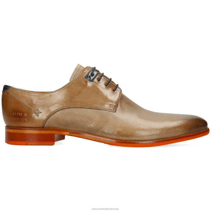 Melvin & Hamilton derbi čevlji siva moški klint 1 FLJ6L467