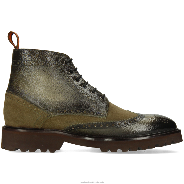 Melvin & Hamilton gležnarji kaki moški Matej 7 FLJ6L75