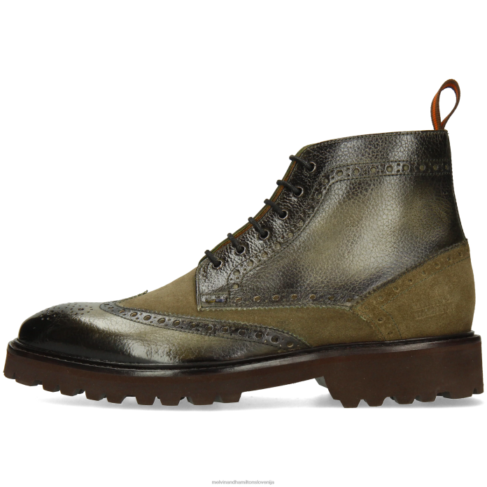 Melvin & Hamilton gležnarji kaki moški Matej 7 FLJ6L75