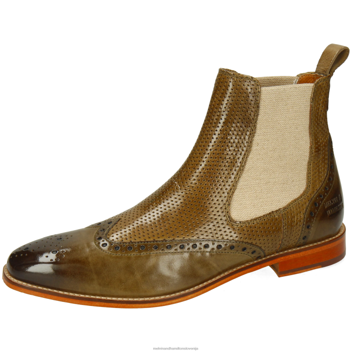 Melvin & Hamilton gležnarji kaki moški alex 9 FLJ6L48