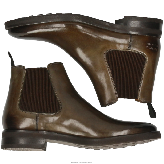 Melvin & Hamilton gležnarji kaki moški klint 7 FLJ6L59