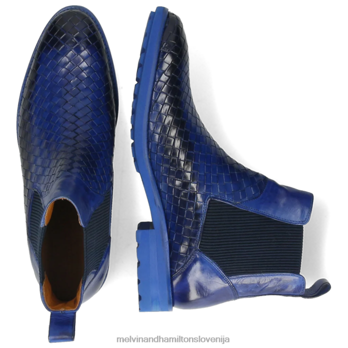 Melvin & Hamilton gležnarji modra moški brada 9 FLJ6L128