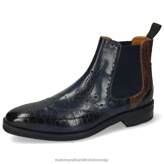 Melvin & Hamilton gležnarji modra moški jeff 35 FLJ6L137