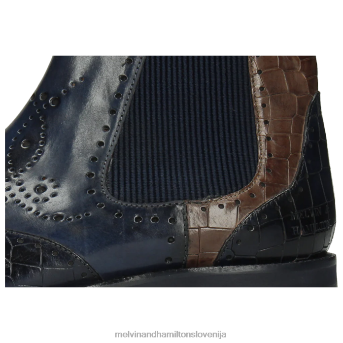 Melvin & Hamilton gležnarji modra moški jeff 35 FLJ6L137