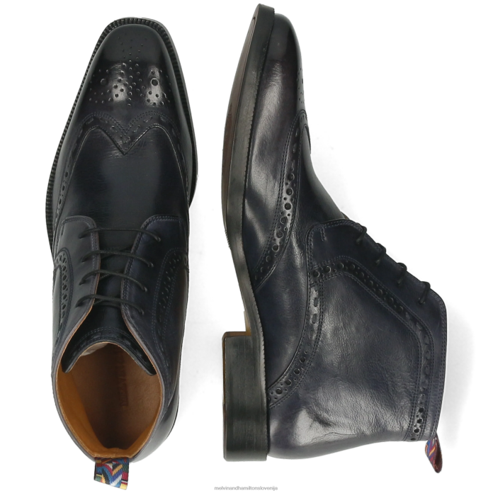 Melvin & Hamilton gležnarji modra moški jeff 7 FLJ6L109