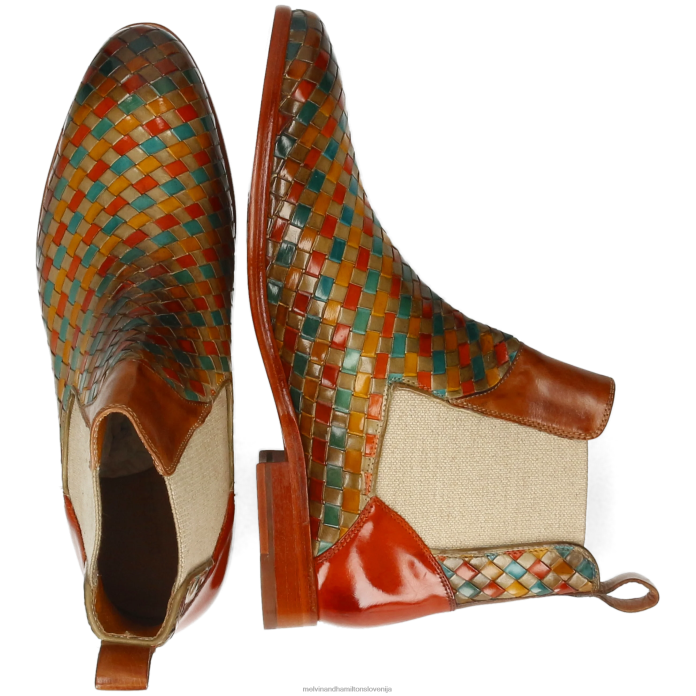 Melvin & Hamilton gležnarji multi moški brada 9 FLJ6L40