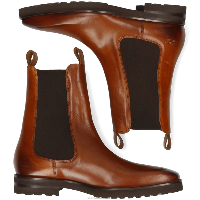 Melvin & Hamilton gležnarji rjav moški Klark 49 FLJ6L121