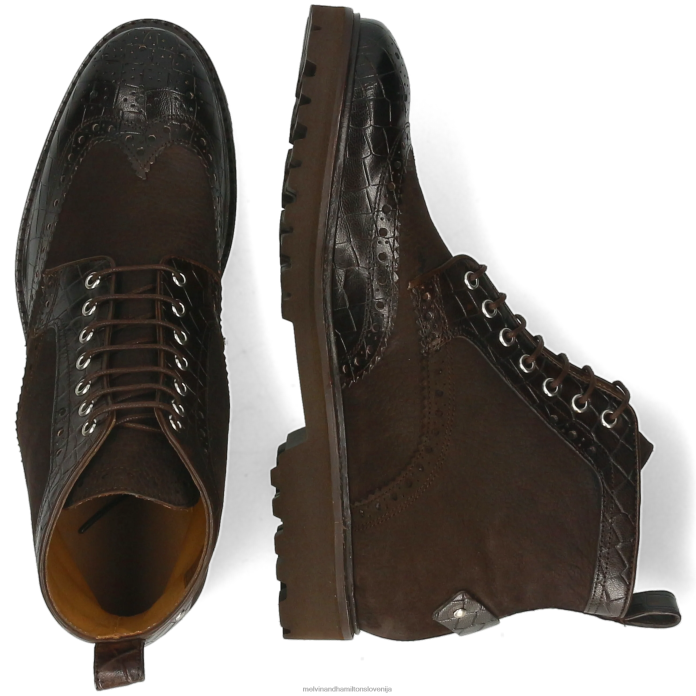 Melvin & Hamilton gležnarji rjav moški Matej 48 FLJ6L98