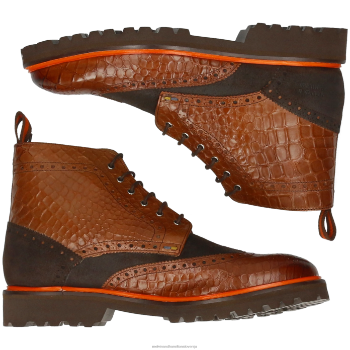 Melvin & Hamilton gležnarji rjav moški Matej 7 FLJ6L96