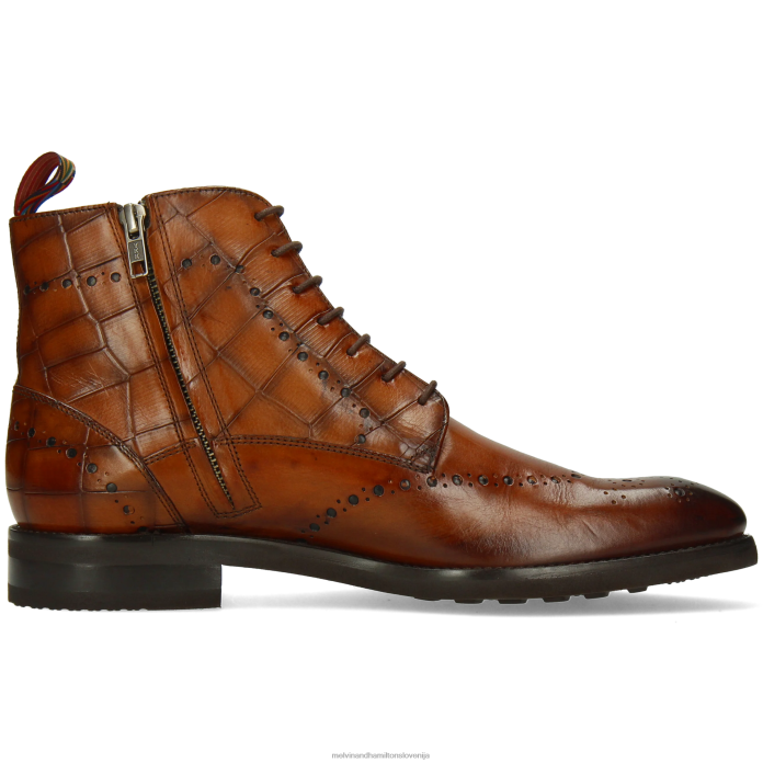 Melvin & Hamilton gležnarji rjav moški bobi 9 FLJ6L104