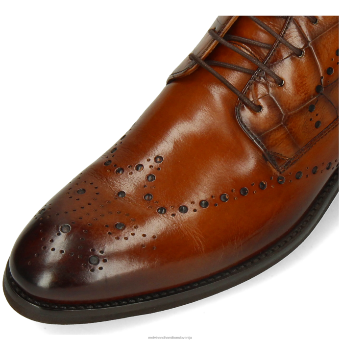Melvin & Hamilton gležnarji rjav moški bobi 9 FLJ6L104