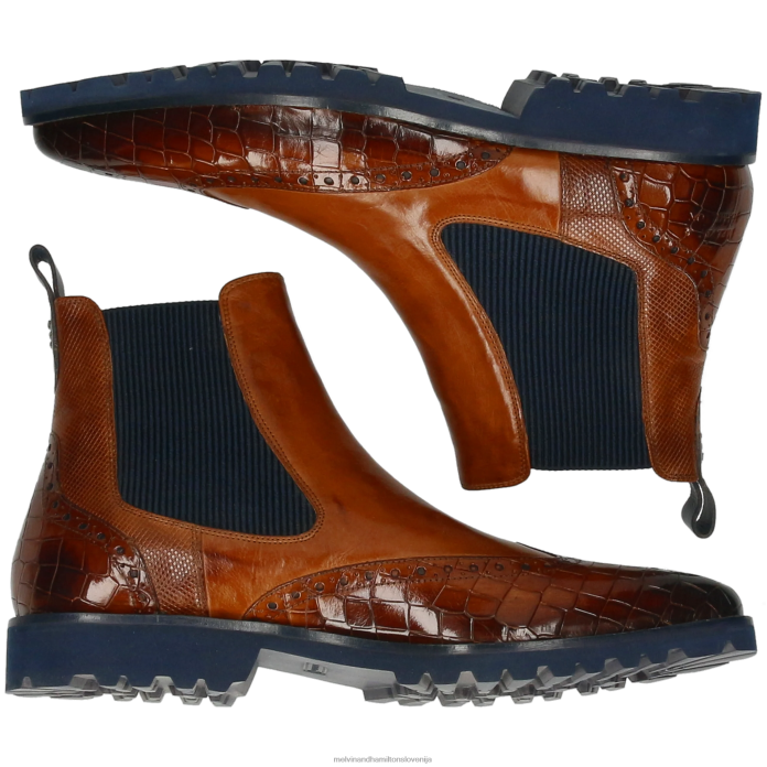 Melvin & Hamilton gležnarji rjav moški emil 9 FLJ6L52