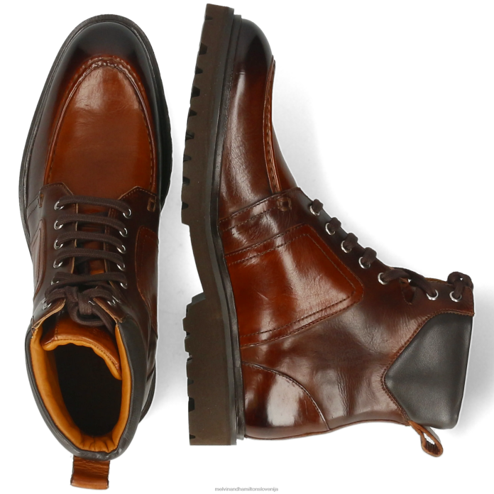 Melvin & Hamilton gležnarji rjav moški george 1 FLJ6L18