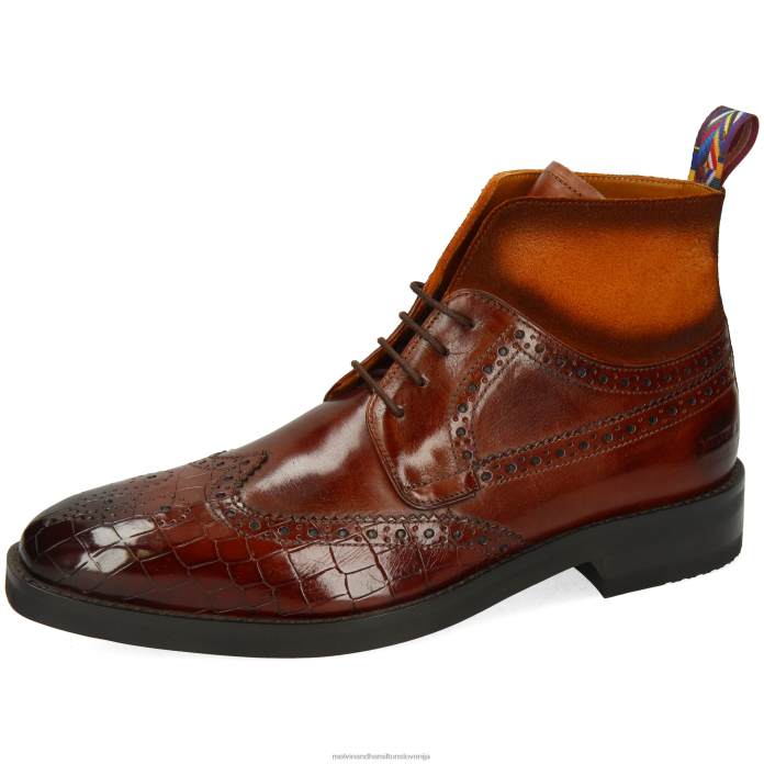 Melvin & Hamilton gležnarji rjav moški jeff 34 FLJ6L85