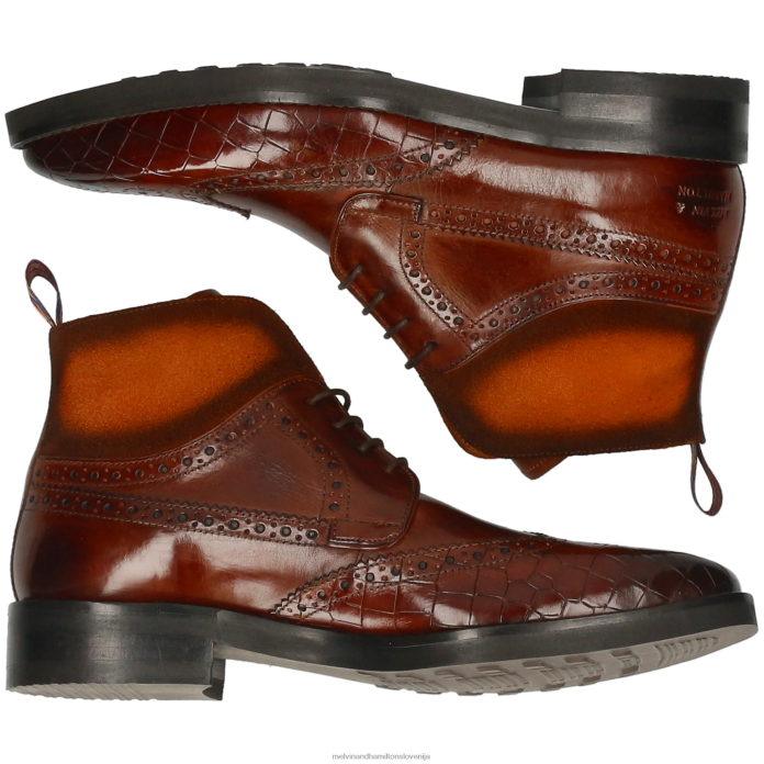 Melvin & Hamilton gležnarji rjav moški jeff 34 FLJ6L85