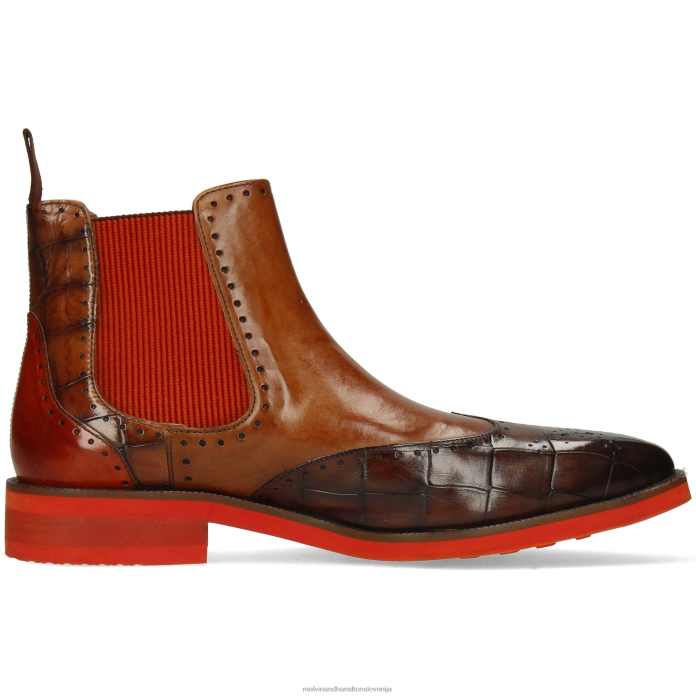 Melvin & Hamilton gležnarji rjav moški jeff 35 FLJ6L124