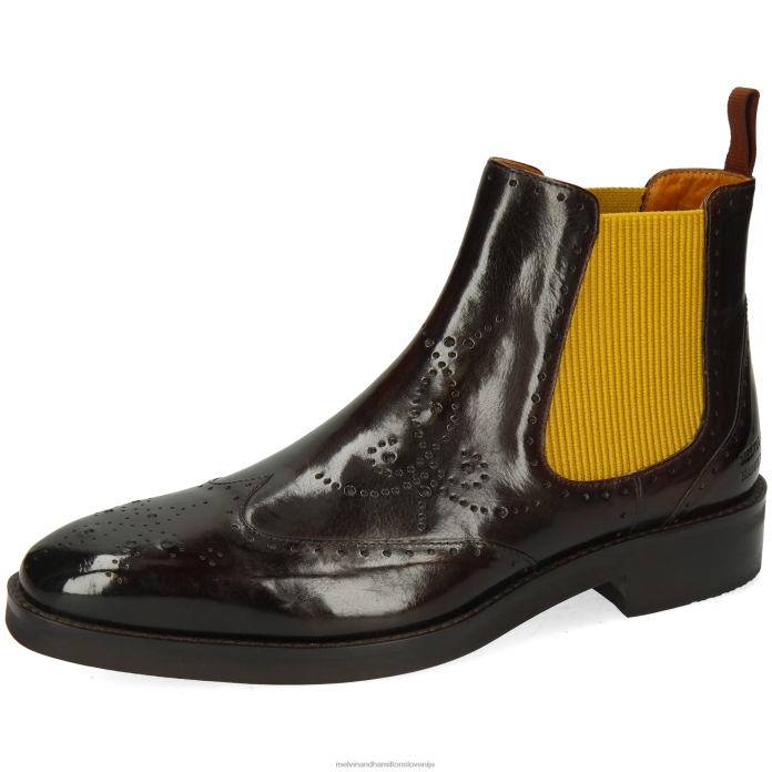 Melvin & Hamilton gležnarji rjav moški jeff 35 FLJ6L99