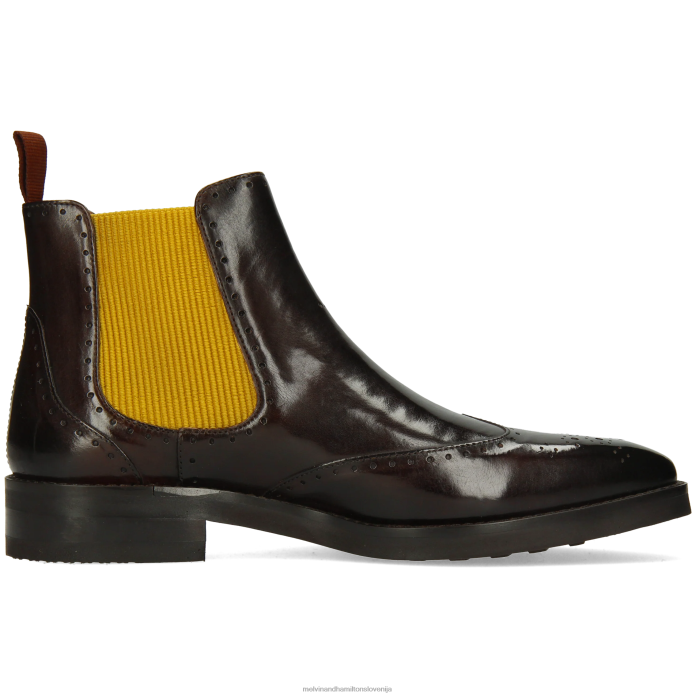 Melvin & Hamilton gležnarji rjav moški jeff 35 FLJ6L99
