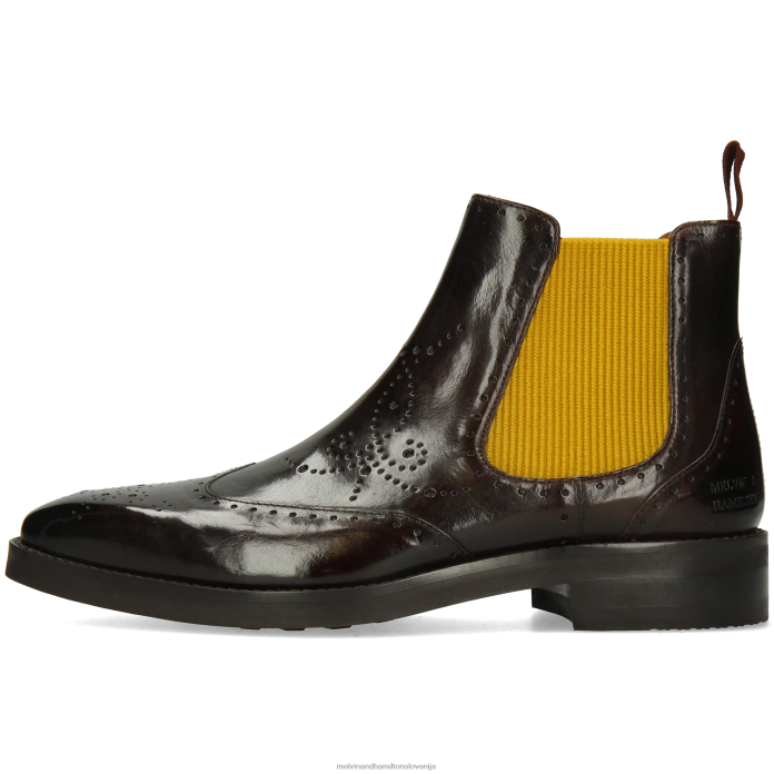 Melvin & Hamilton gležnarji rjav moški jeff 35 FLJ6L99