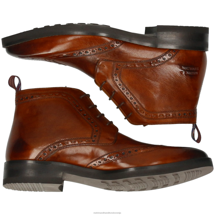 Melvin & Hamilton gležnarji rjav moški jeff 7 FLJ6L70