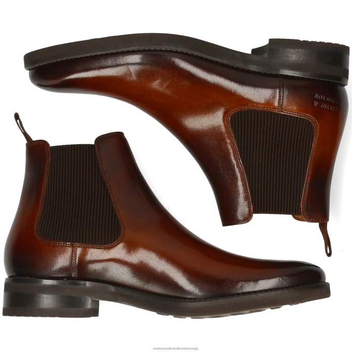 Melvin & Hamilton gležnarji rjav moški klint 7 FLJ6L53