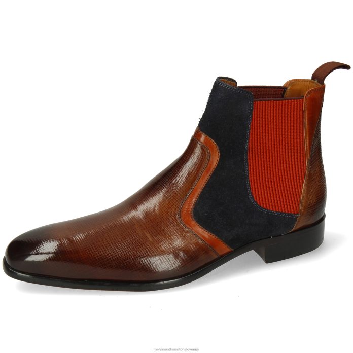 Melvin & Hamilton gležnarji rjav moški lewis 26 FLJ6L115