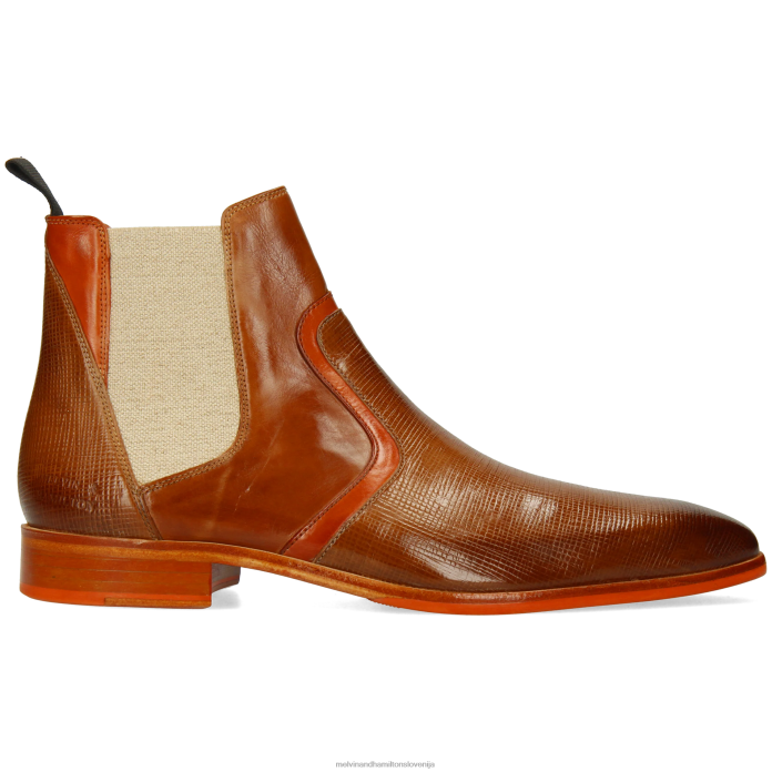 Melvin & Hamilton gležnarji rjav moški lewis 26 FLJ6L2