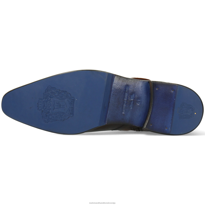 Melvin & Hamilton gležnarji rjav moški lewis 50 FLJ6L149