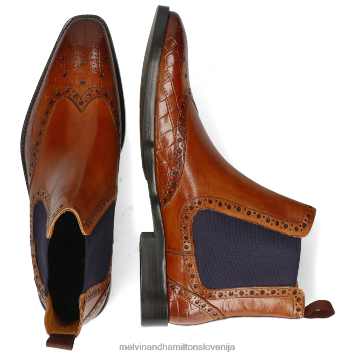 Melvin & Hamilton gležnarji rjav moški martin 5 FLJ6L119